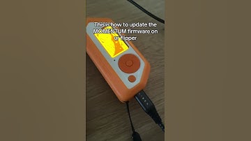 This is how to update the MOMENTUM firmware on a Flipper Zero 🐬🐬🐬 #flipper #flipperzero #trending