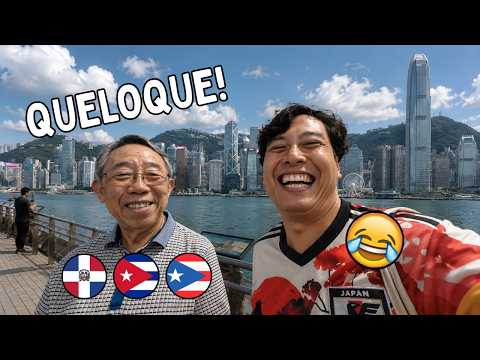 I met the most Latino Chinese in Hongkong!😂🇭🇰