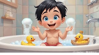 Splish Splash Bath Time Song For Kids Fun & Catchy Bath Routine Song Kiddos Academy