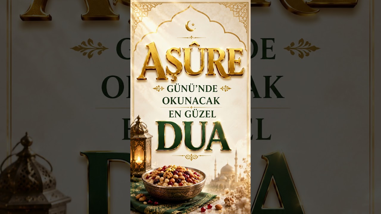 AŞÛRE GÜNÜ'NDE OKUNACAK EN GÜZEL DUA | Muharrem Ayının En Faziletli Günü