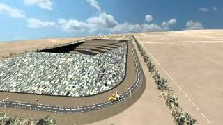 3d animation & visualization WASTE TREATMENT PROJECT