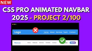 How to create a Responsive Navbar using HTML and CSS (for beginners)