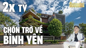 Wat is de meest unieke 1000m2 grote tuinvilla in Luc Nam?