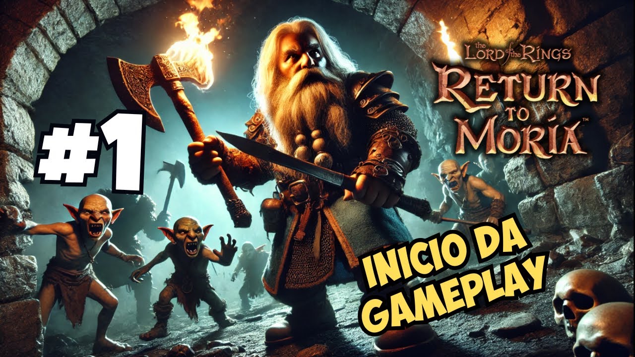 THE LORD OF THE RINGS - RETURN TO MORIA GAMEPLAY #1