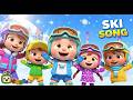 Ski Song ❄️ | Fun Snow Song for Kids | Gigglio Nursery Rhymes and Kids Song