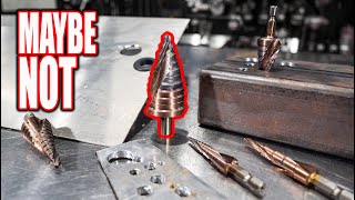 Do You Need These? HERCULES Cobalt Step Drill Bits Review [Harbor Freight]