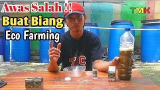 Cara Membuat Biang Pupuk Eco Farming