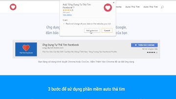 Auto thả tim facebook - Miễn phí 100%