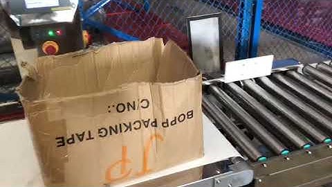 Rehoo -check weigher for box with pusher rejector