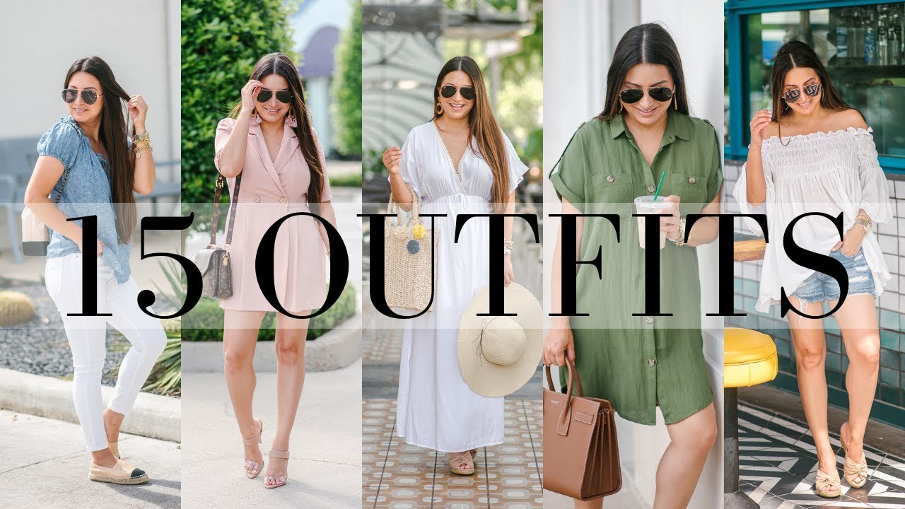 What I Wore: 15 Cute Summer Outfit Ideas: Casual Outfits | LuxMommy ...