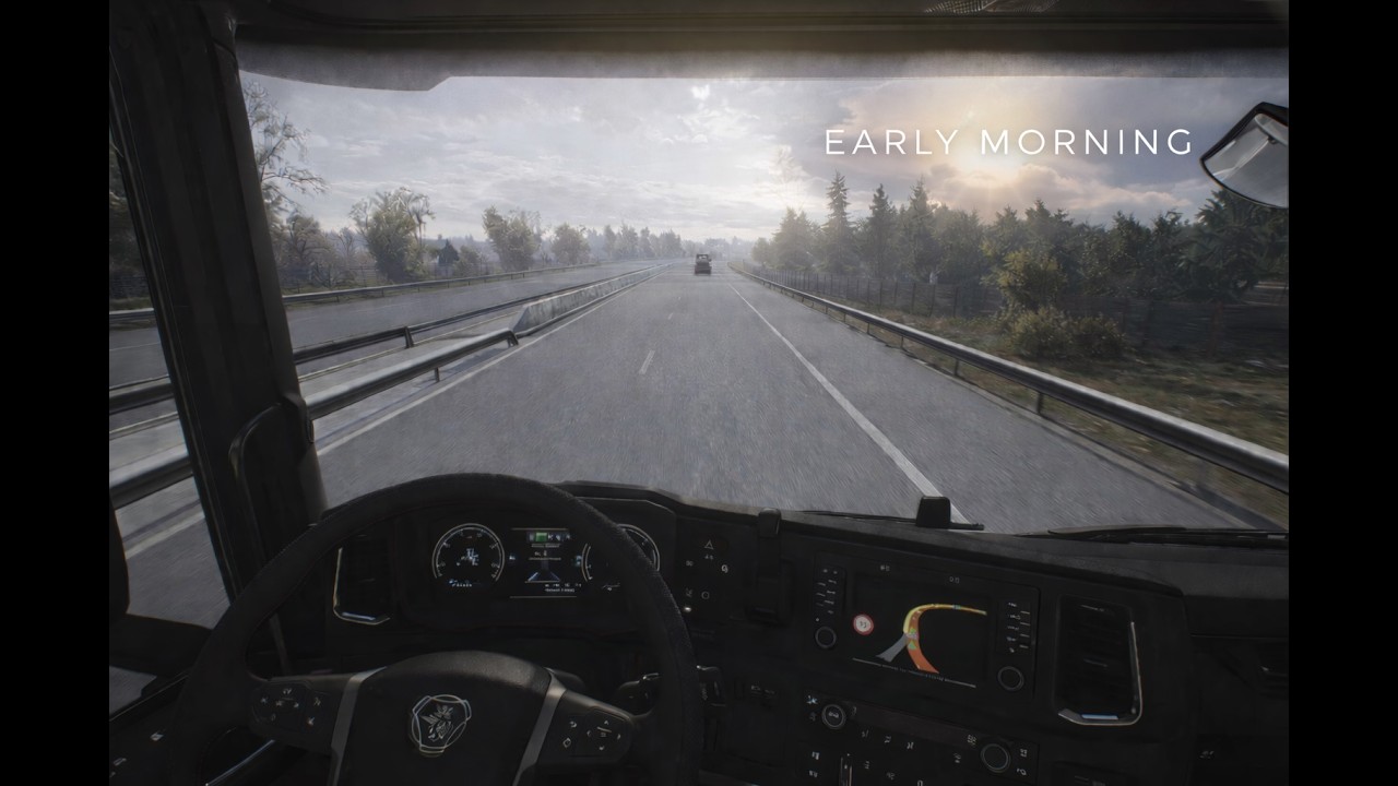 Early Morning Truck Drive | Completing Short Jobs | #ets2 #eurotrucksimulator2 #morning #driving