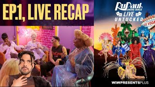 RuPaul’s Drag Race Live UNTUCKED, Ep.1 - Live Recap