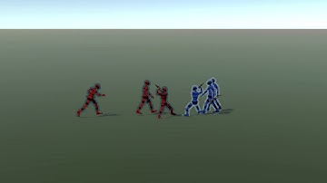 Combat AI Test #2 - Unity3D RTS WIP