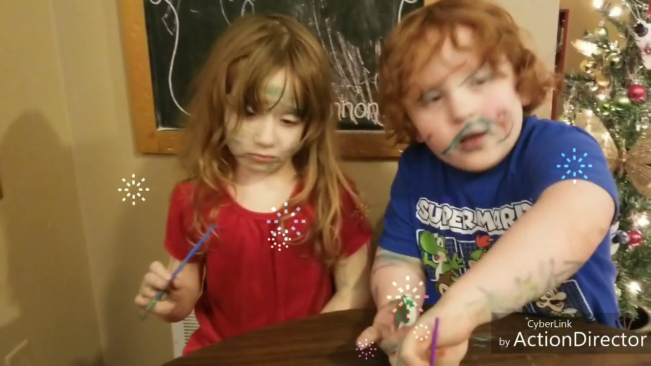 Visiting Santa!! And Making Ornaments!!