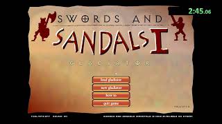 Swords and Sandals 1 Speedrun Any % Glitchless pb 5.55