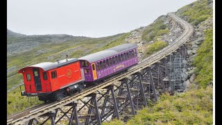Mount Washington Cog Railway Front Seat View