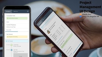 Project Management UI Application using ionic 5 and Angular Framework V9 - Free & Open Source.