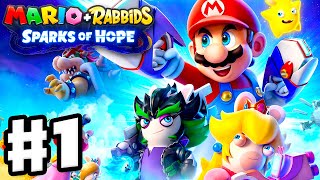 Mario + Rabbids Sparks of Hope - Gameplay Walkthrough Part 1 - Prologue! In Deep Water! screenshot 5