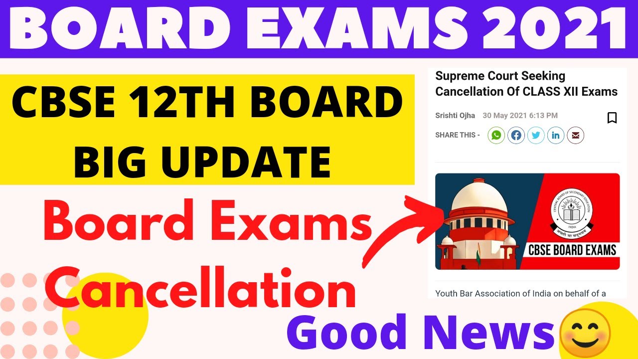 CBSE LATEST NEWS | Board Exam 2021 Cancellation | All State Board | ICSE BOARD NEWS | 