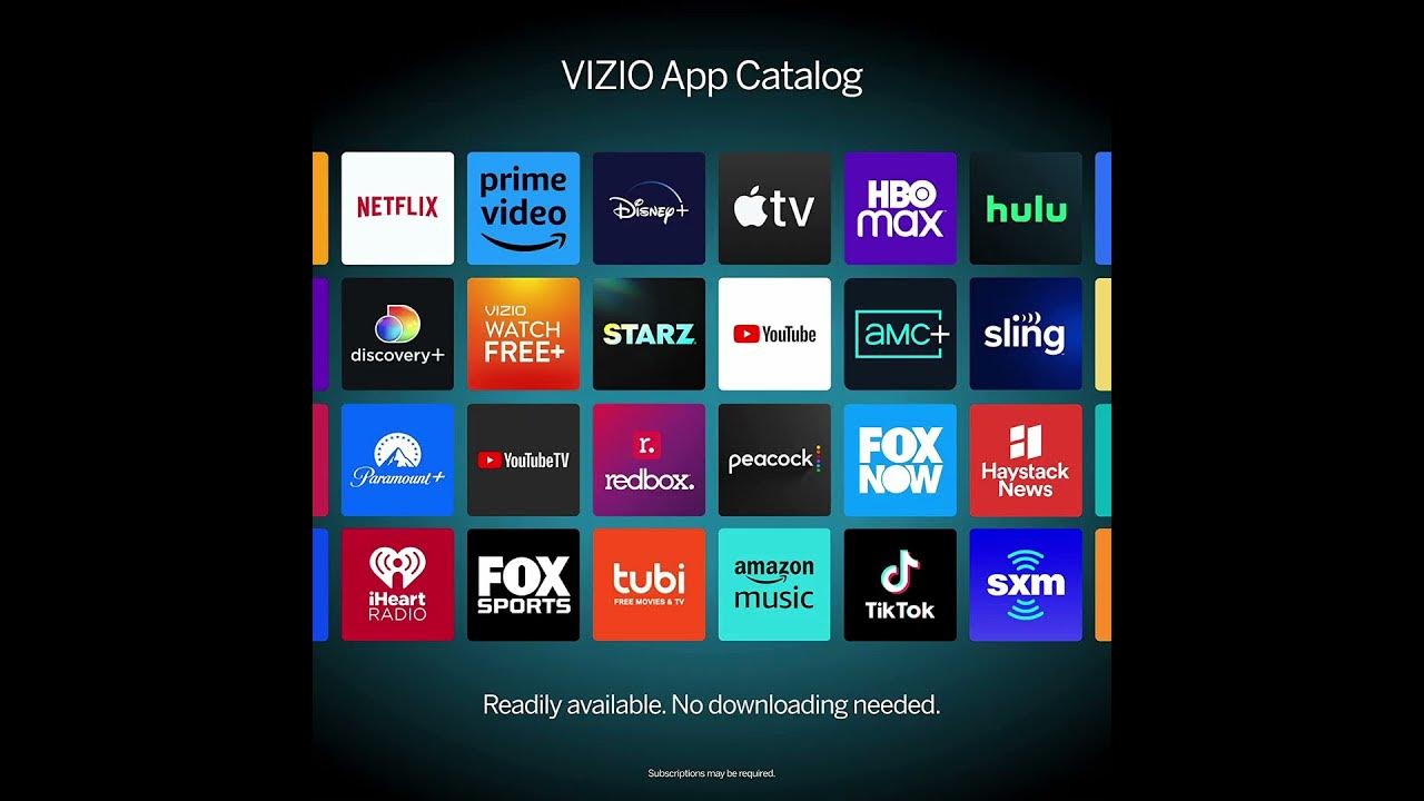 24 inches SMART TV VIZIO YouTube