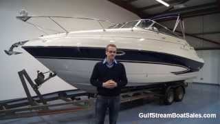 Glastron GS 259 Sports Cruiser For Sale -- Water Test and Walk Through by GulfStream Boat Sales