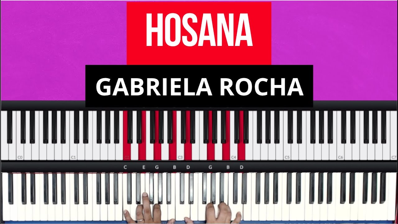 Hosana | Gabriela Rocha | Aula de Teclado