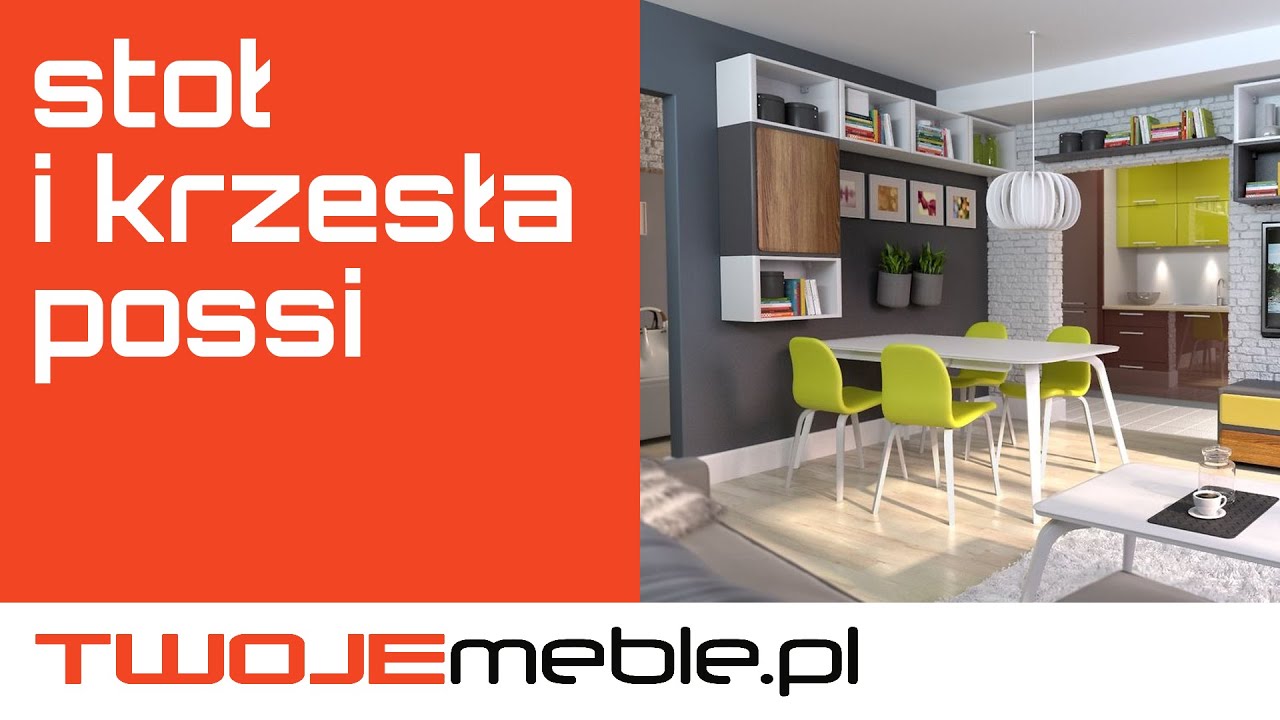 Recenzja Stół I Krzesła Possi Black Red White Twojemeblepl