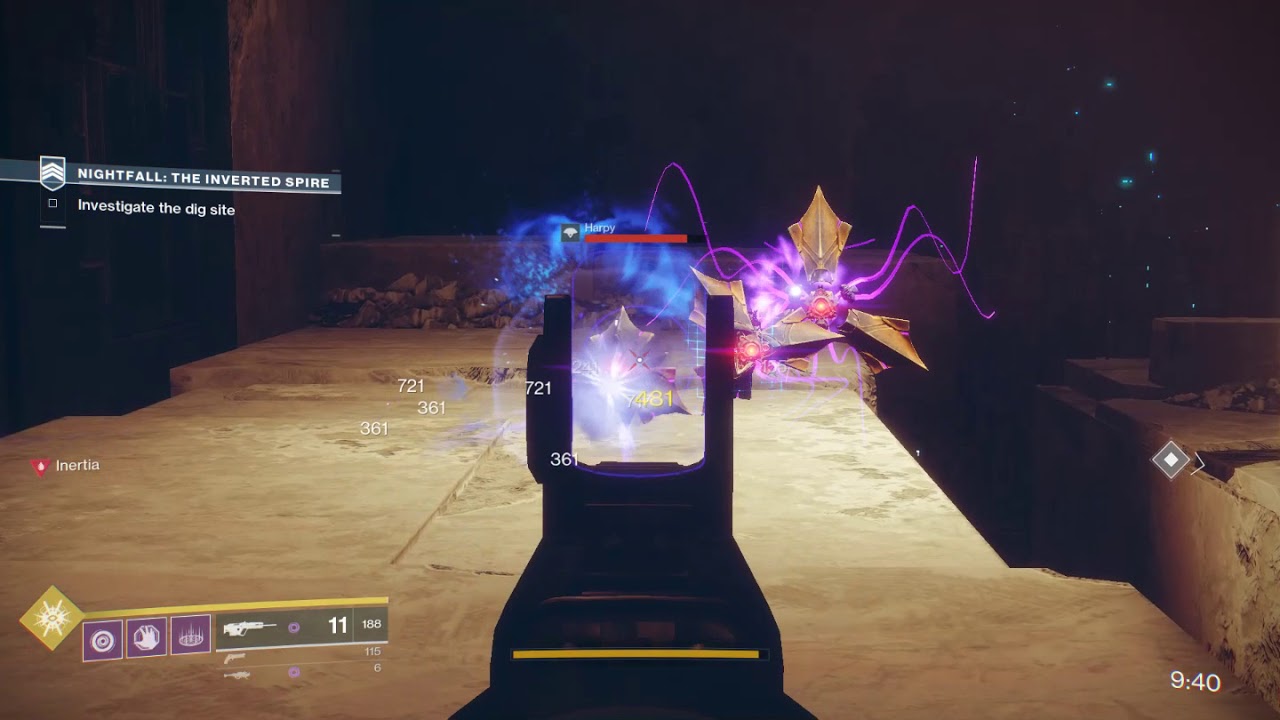 Destiny 2 Solo Prestige Nightfall  Warlock Voidwalker Week 25 Inverted Spire