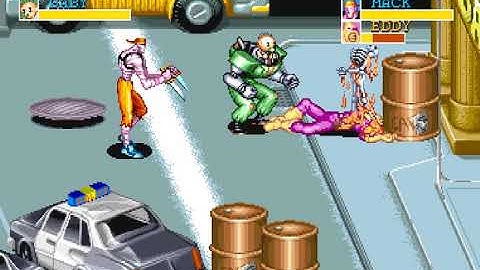 Captain Commando - Capcom 1991 - BABY COMMANDO & MUMMY COMMANDO - 2 players - 1 credit gameplay