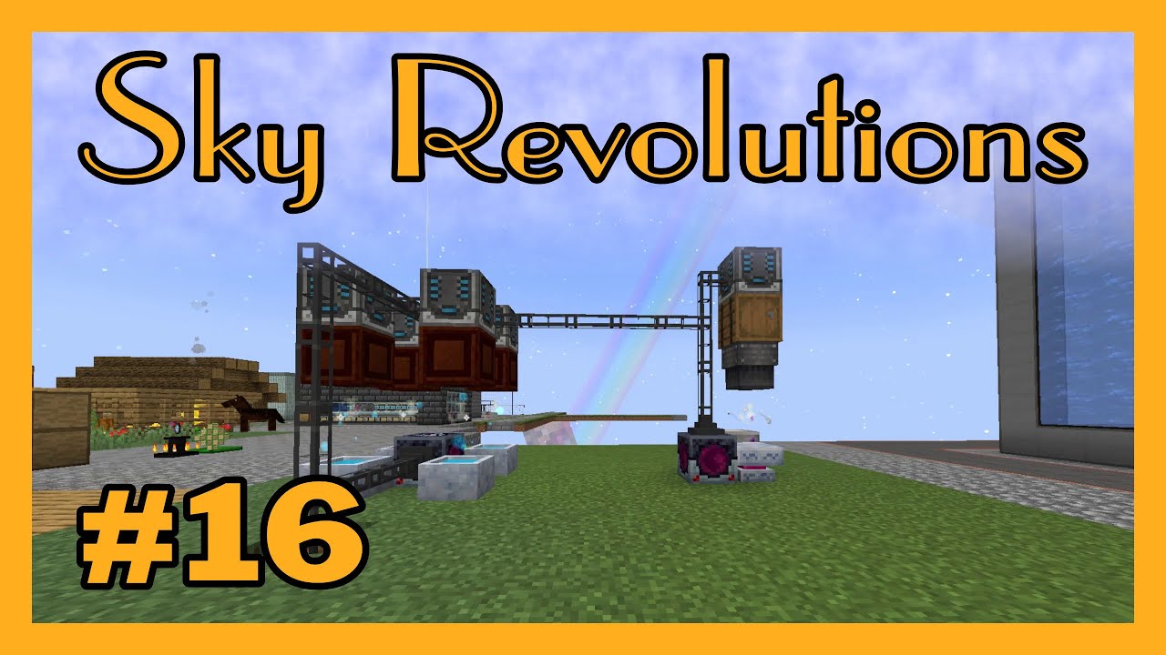 Botania Automation - E16 - Sky Revolutions Modded Minecraft