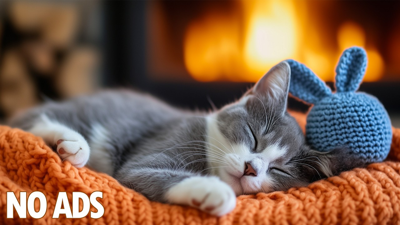12 часов успокаивающей музыки для сна кошек 💖 Спокойствие и глубокий сон питомцев