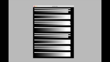 generative typography (black/white)