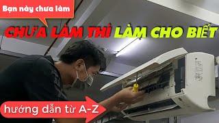 Instructions for self-cleaning of air conditioners at home || THIS FRIEND HAS NEVER BEEN DONE