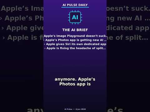 Apple’s Image Playground doesn’t suck — AI news today #Shorts