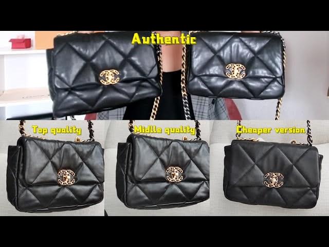 Real or Fake? Chanel 19 Classic Flap Bag – My Closet Rocks