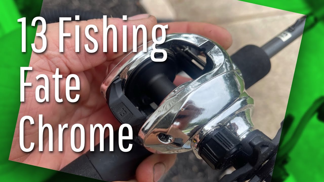 Reel Time Review of the 13 Fishing Fate Chrome combo- Looks cool