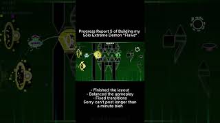 Flaws - Solo Extreme Demon Building Progress 5 - Level by zukswa  #geometrydash #geometrydashlevels