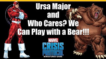 Ursa Major and Red Guardian Review for Marvel Crisis Protocol
