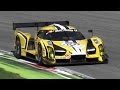 Scg 003 competizione in action on track  honda v6 engine sound