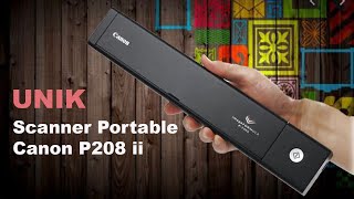 Review Scaner Portable Canon P208 ii