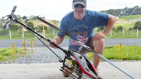 Align T-Rex 700 Pro Flybarless - Naza H - Engine O.S. GT15HZ gas