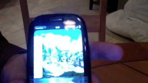 Enable Palm Pre Developer Mode