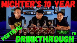 Is Michter's 10 year any good We try 5 of them! | Michter's 10 year Drinkthrough | Curiosity Public