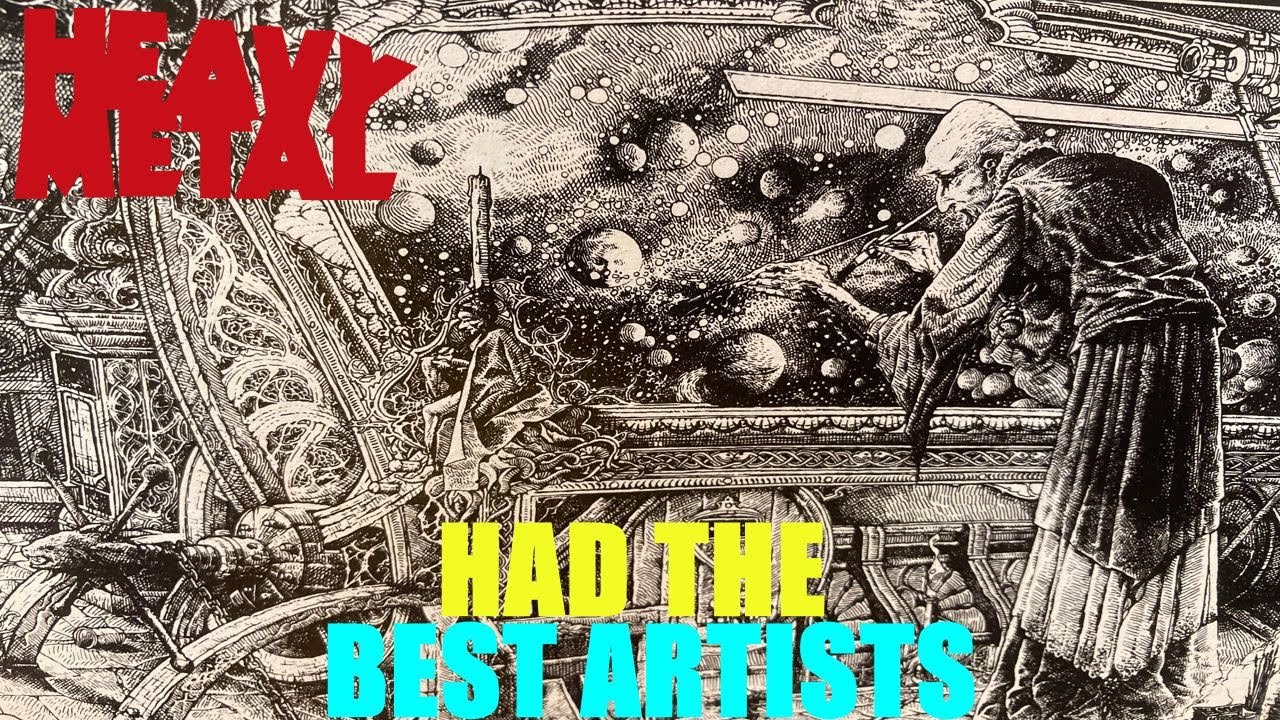 Heavy Metal Magazine Really Did Have The Best Artists - YouTube
