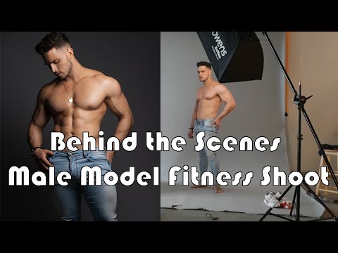 Male Model Photoshoot with Fitness Model Robbie Taylor - Fitness & Underwear Model