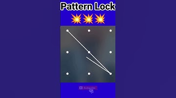 🌟 Star 💗 Love Pattern Lock #shortvideo #patternlock #ShortsVideo