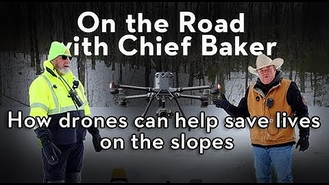 How drones can help save lives on the slopes