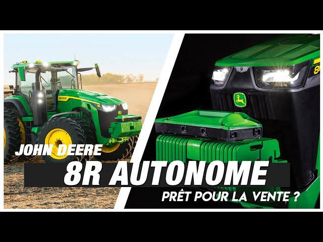 CES 2022] John Deere dévoile son tracteur autonome commercialisé courant  2022