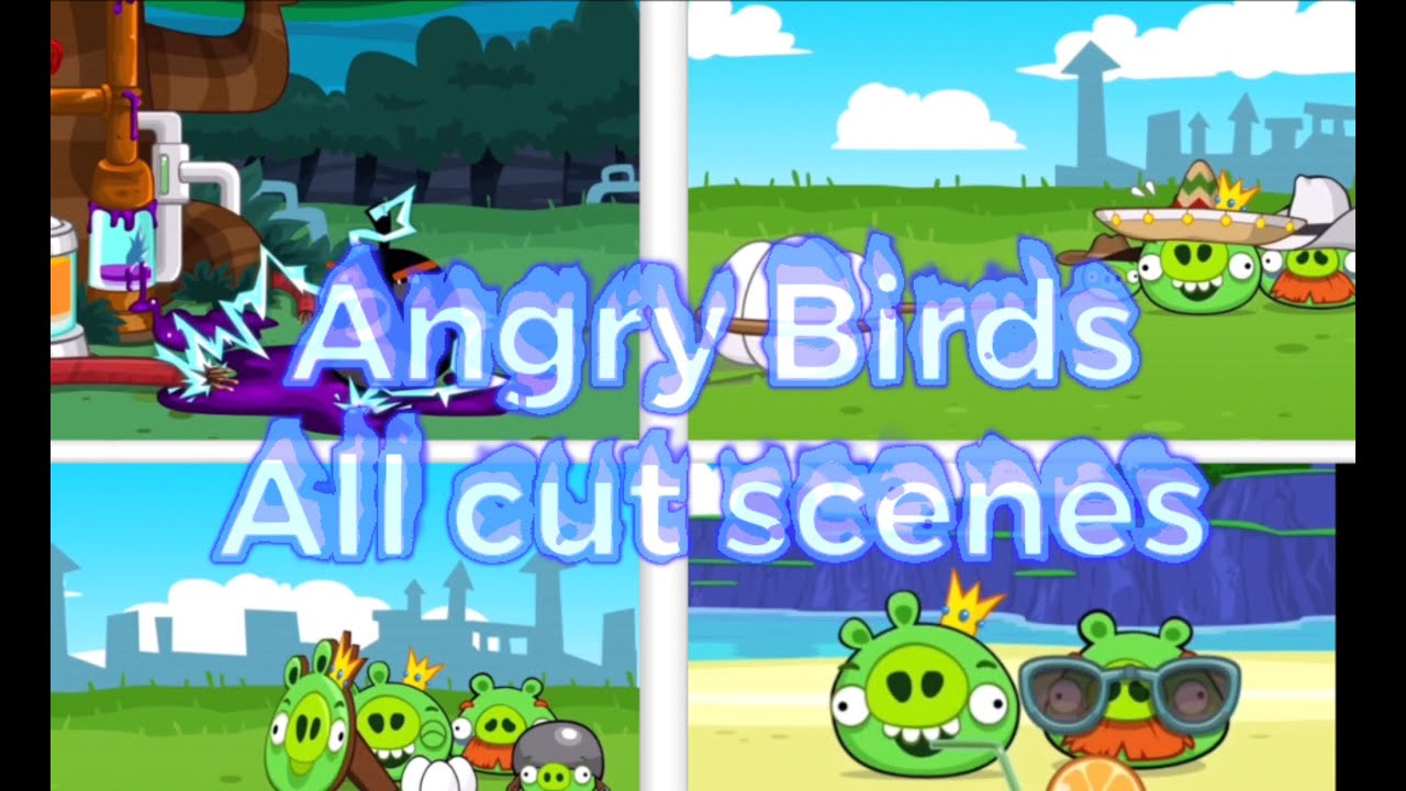 Angry Birds All Cutscenes 1080p