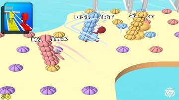 Unexpected Bridge Race Levels - Walkthrough Gameplay - Android,iOS (Levels 35 - 40)